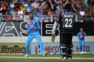New Zealand Black Caps v India - International T20 Game 2